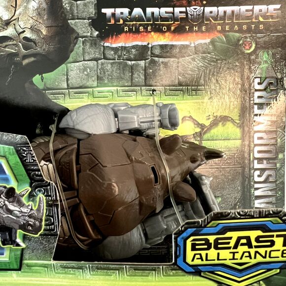 RHINOX Transformers Rise of the Beasts Rhino F5497 Voyager Class Hasbro 2023 NEW - Picture 3 of 5